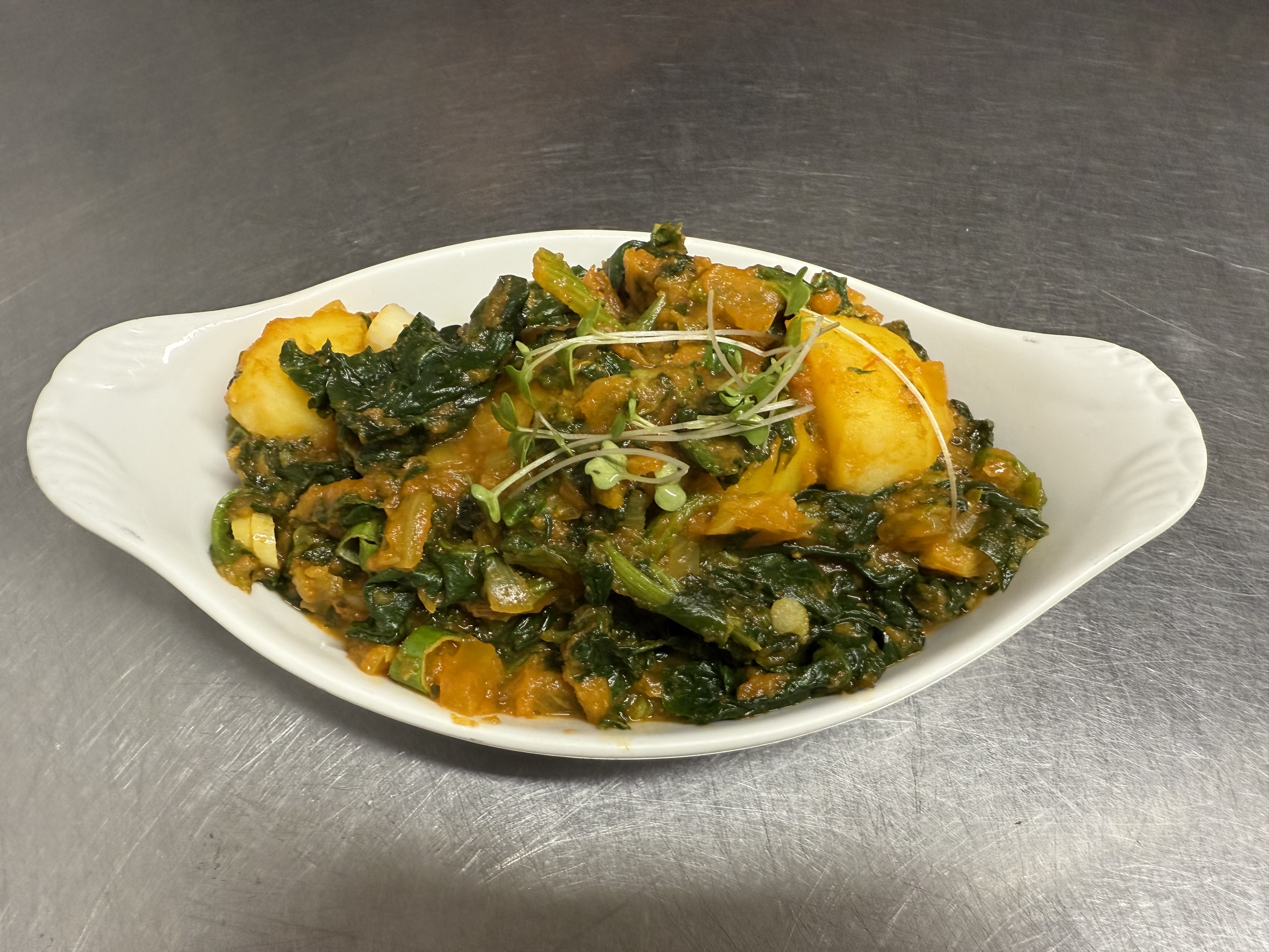 Saag Aloo